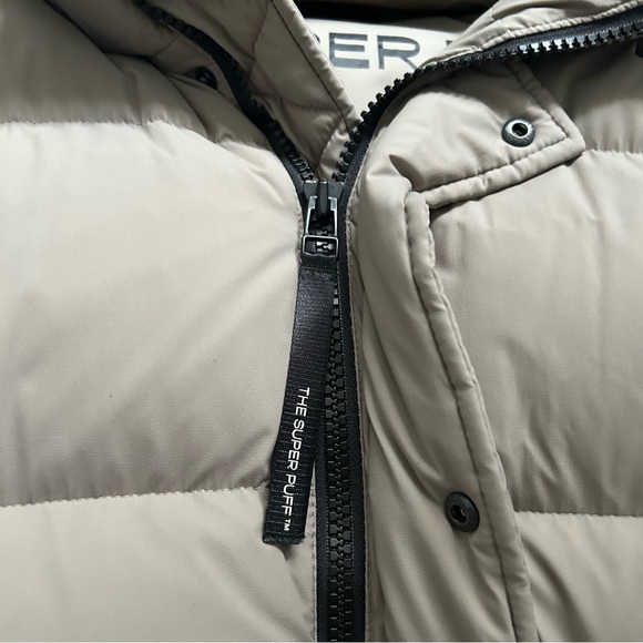 Aritzia Superpuff Taupe XS Shorty - Picture 3 of 6